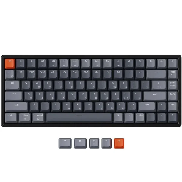 Клавиатура Keychron K2 V2 RGB K2-C2H-RU (Gateron G Pro Blue)